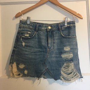 Zara Denim Skirt